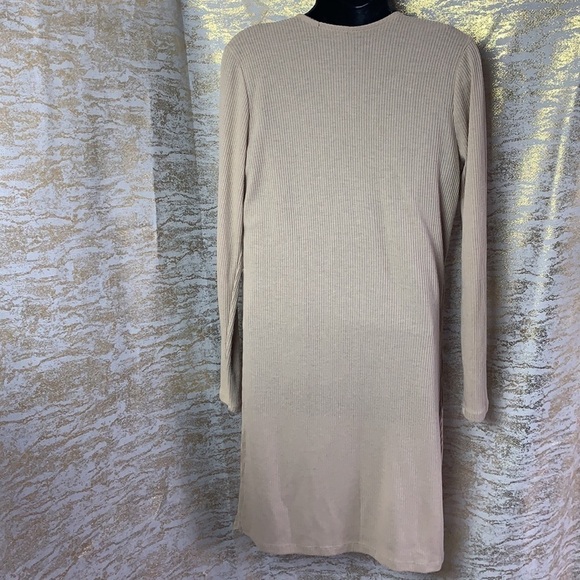 Fashion Nova cream open duster/cardigan Jacket size S - Picture 7 of 10